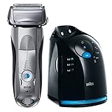 Braun Series 7 Elektrischer Rasierer 799cc-7, mit Reinigungsstation Clean&Charge